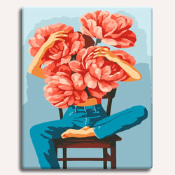Blooming Thoughts - Paint By Numbers Kit (ONLINE ORDER ONLY)
