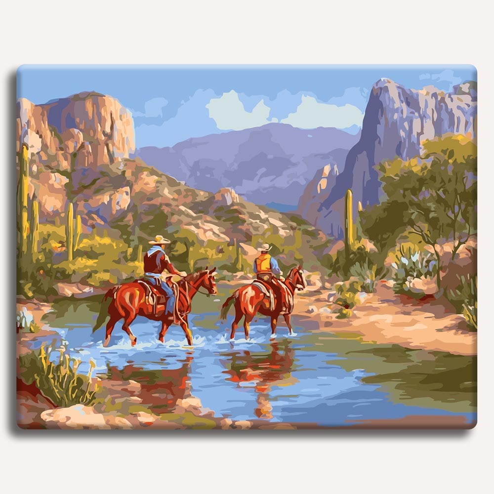 Canyon Riders - Paint By Numbers Kit (ONLINE ORDER ONLY)