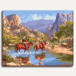 Canyon Riders - Paint By Numbers Kit (ONLINE ORDER ONLY)