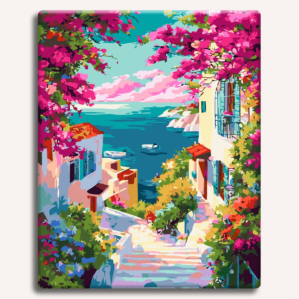 Coastal Charm - Paint By Numbers Kit (ONLINE ORDER ONLY)