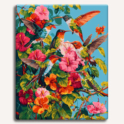 Hummingbird Garden - Paint By Numbers Kit (ONLINE ORDER ONLY)