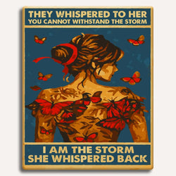 I Am The Storm - Paint By Numbers Kit (ONLINE ORDER ONLY)