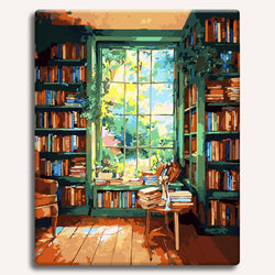 Library Love - Paint By Numbers Kit (ONLINE ORDER ONLY)