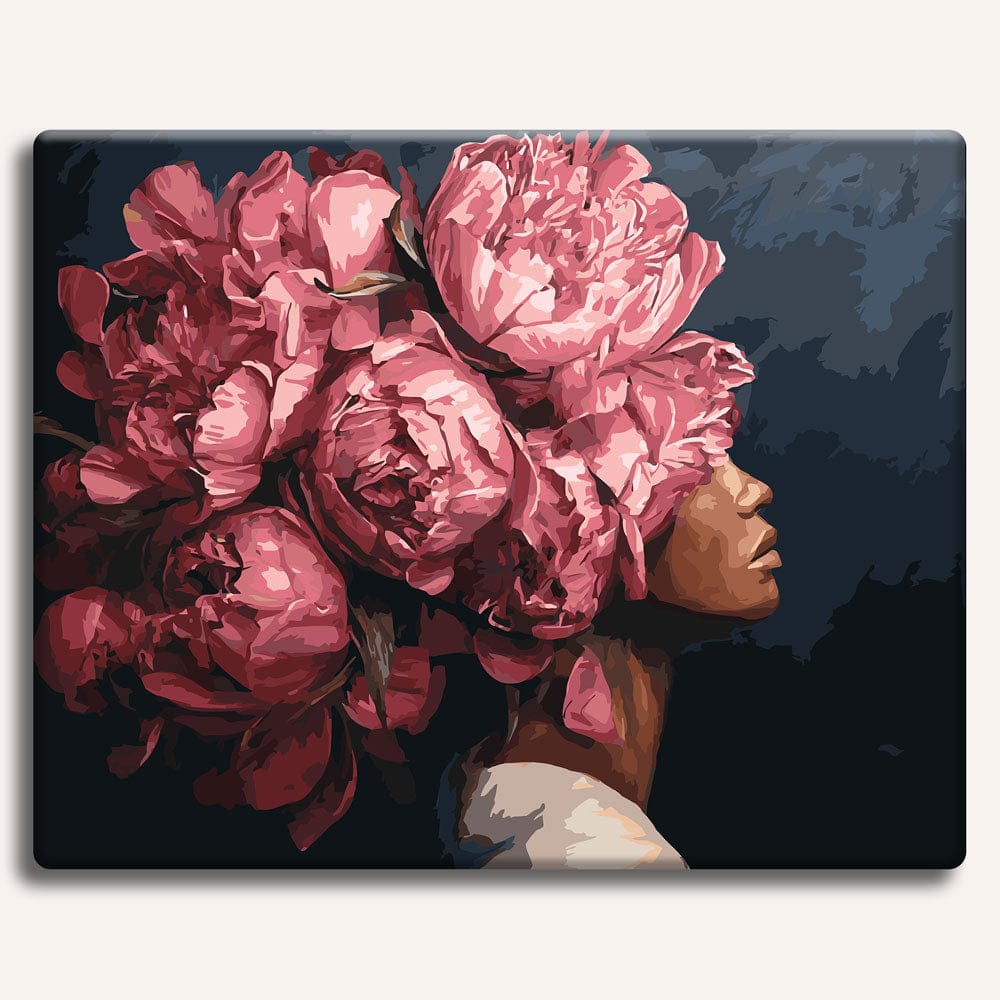 Pink Peonies - Paint By Numbers Kit (ONLINE ORDER ONLY)