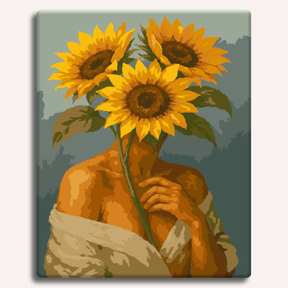 Sunflower love - Paint By Numbers Kit (ONLINE ORDER ONLY)