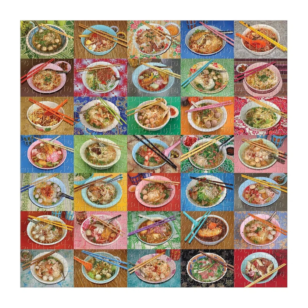 Noodles for Lunch 500 Piece Jigsaw Puzzle Galison (ONLINE ORDER ONLY)