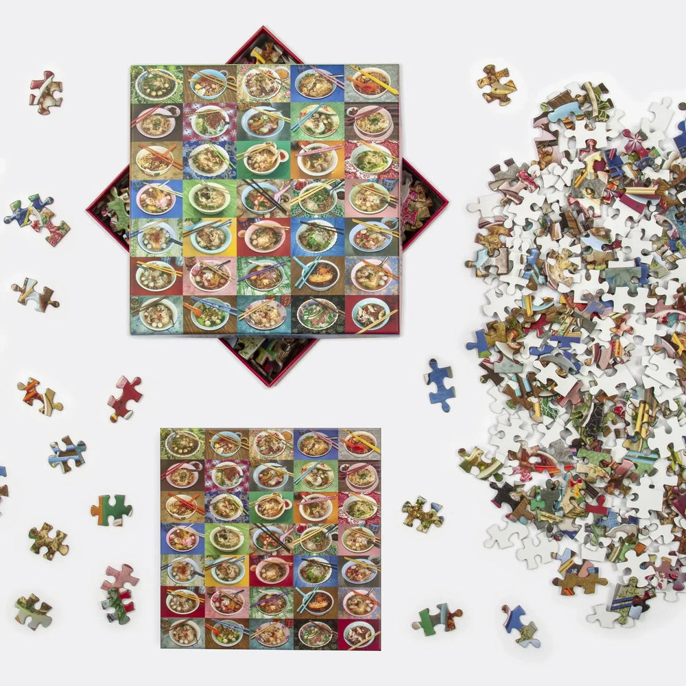 Noodles for Lunch 500 Piece Jigsaw Puzzle Galison (ONLINE ORDER ONLY)