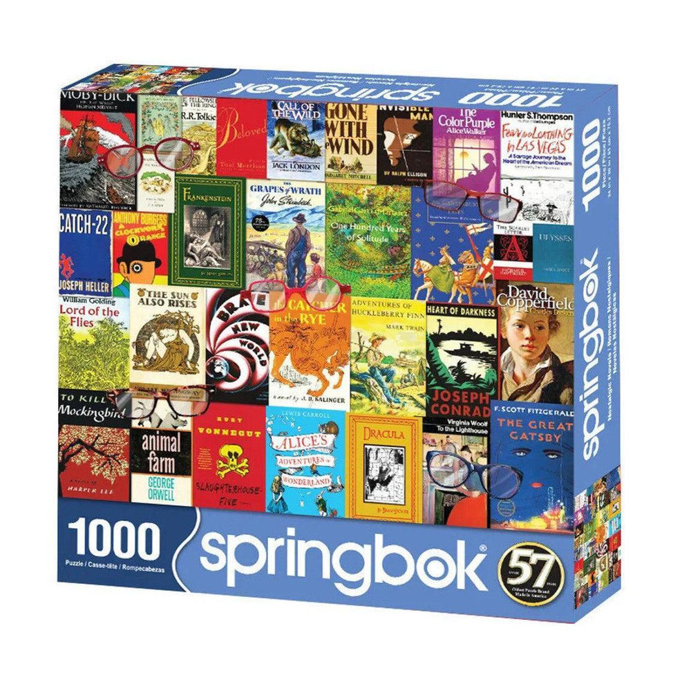 Nostalgic Novels 1000 Piece Jigsaw Puzzle Springbok (ONLINE ORDER ONLY)