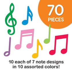 Music Notes Cutouts (ONLINE ORDER ONLY)
