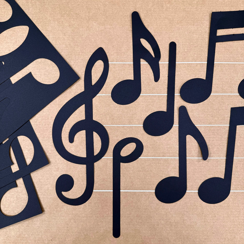 Music Notes Cutouts (ONLINE ORDER ONLY)