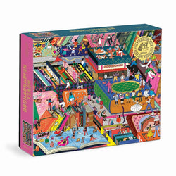 Novel Neighborhood 1000 Piece Jigsaw Puzzle Galison