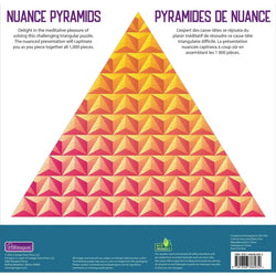 Nuance Pyramids 500 Piece Triangular Jigsaw Puzzle Parragon (ONLINE ORDER ONLY)