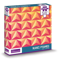 Nuance Pyramids 500 Piece Triangular Jigsaw Puzzle Parragon (ONLINE ORDER ONLY)