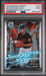 2023 BOWMAN DRAFT TRANSFORMATIVE TALENT JACKSON HOLLIDAY  #TT5 - PSA 9 ROOKIE CARD (Online Order Only)