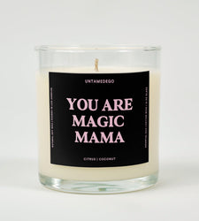 You Are Magic Mama Glass Candle (ONLINE ORDER ONLY)