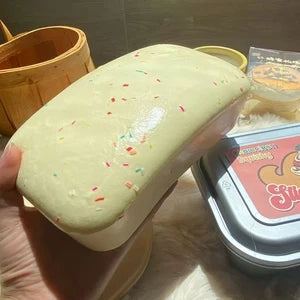 Mango Cake Box Simulation Cake Squishy Stress Relief Toy Slow Rebound Squeezable Food Sensory Toy For Kids Adults Venting Relaxing (ONLINE ORDER ONLY)
