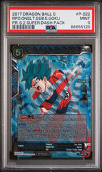 2017 DRAGON BALL SUPER RPD.ONSLT.SSB.S.GOKU #P-022 - PSA 9 (Online Order Only)