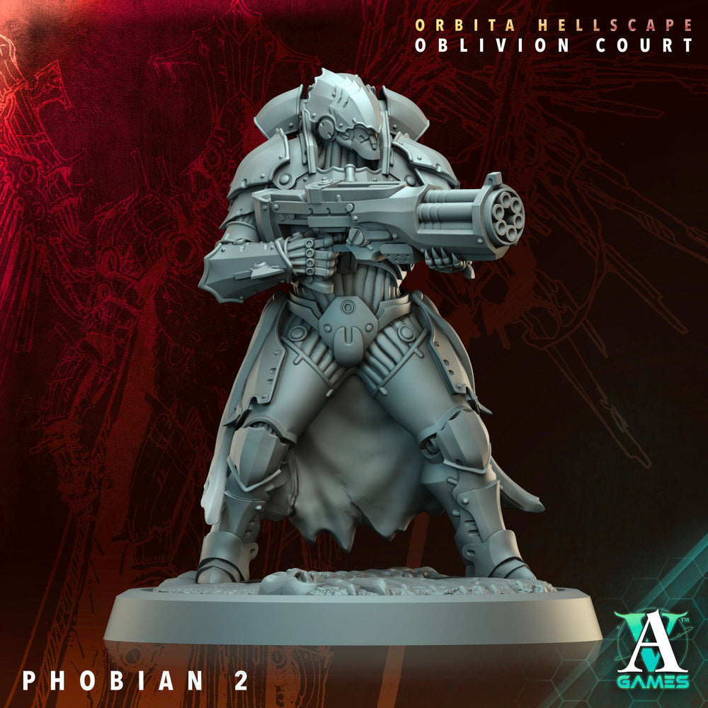 3D Printed Archvillain Games Phobian Orbita Hellscape Oblivion Court 28 32mm D&D (Online Only)