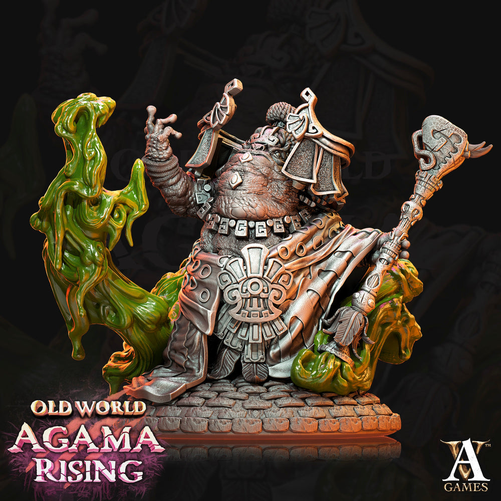 3D Printed Archvillain Games Acolytes of Ziskal Old World Agama Rising 28 32mm D&D (Online Only)