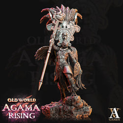 3D Printed Archvillain Games Agama Sundancers Old World Agama Rising 28 32mm D&D (Online Only)