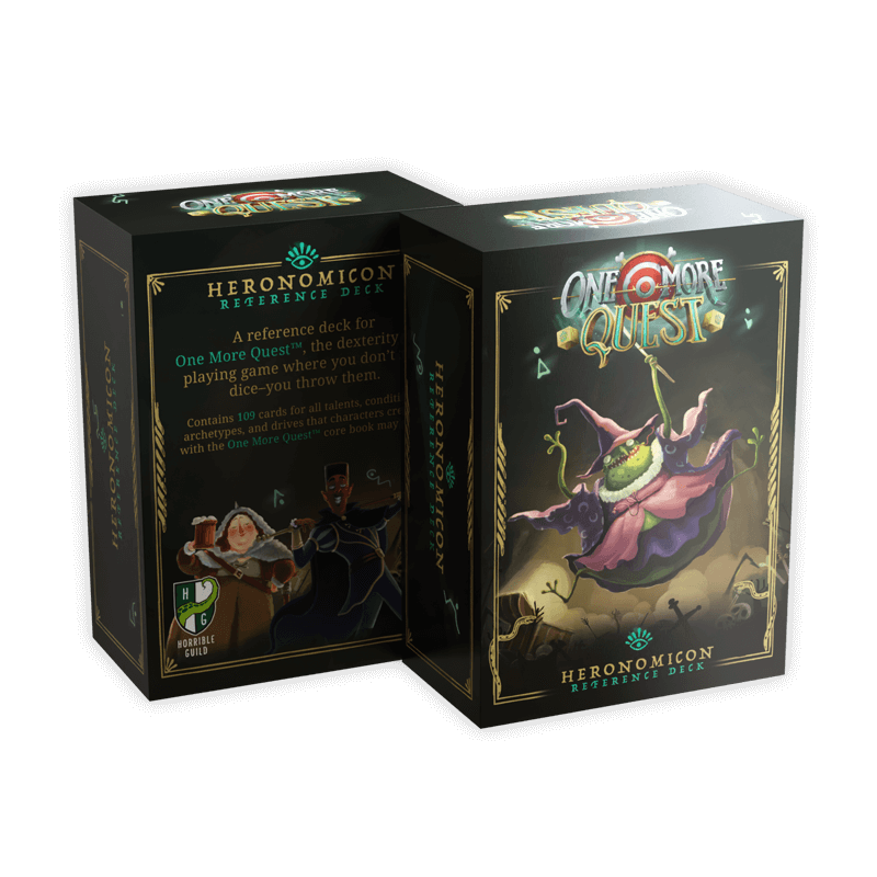 One More Quest: Heronomicon Reference Deck (ONLINE ORDER ONLY)