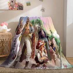 ONE PIECE Flannel Fleece Throw Blanket (Online Order Only)