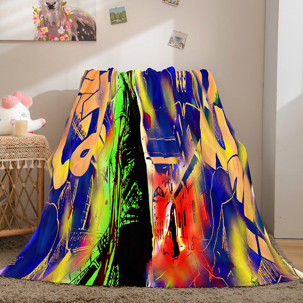 ONE PIECE Flannel Fleece Throw Blanket (Online Order Only)