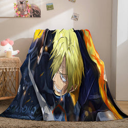 ONE PIECE Cosplay Soft Flannel Fleece Throw Blanket (Online Order Only)