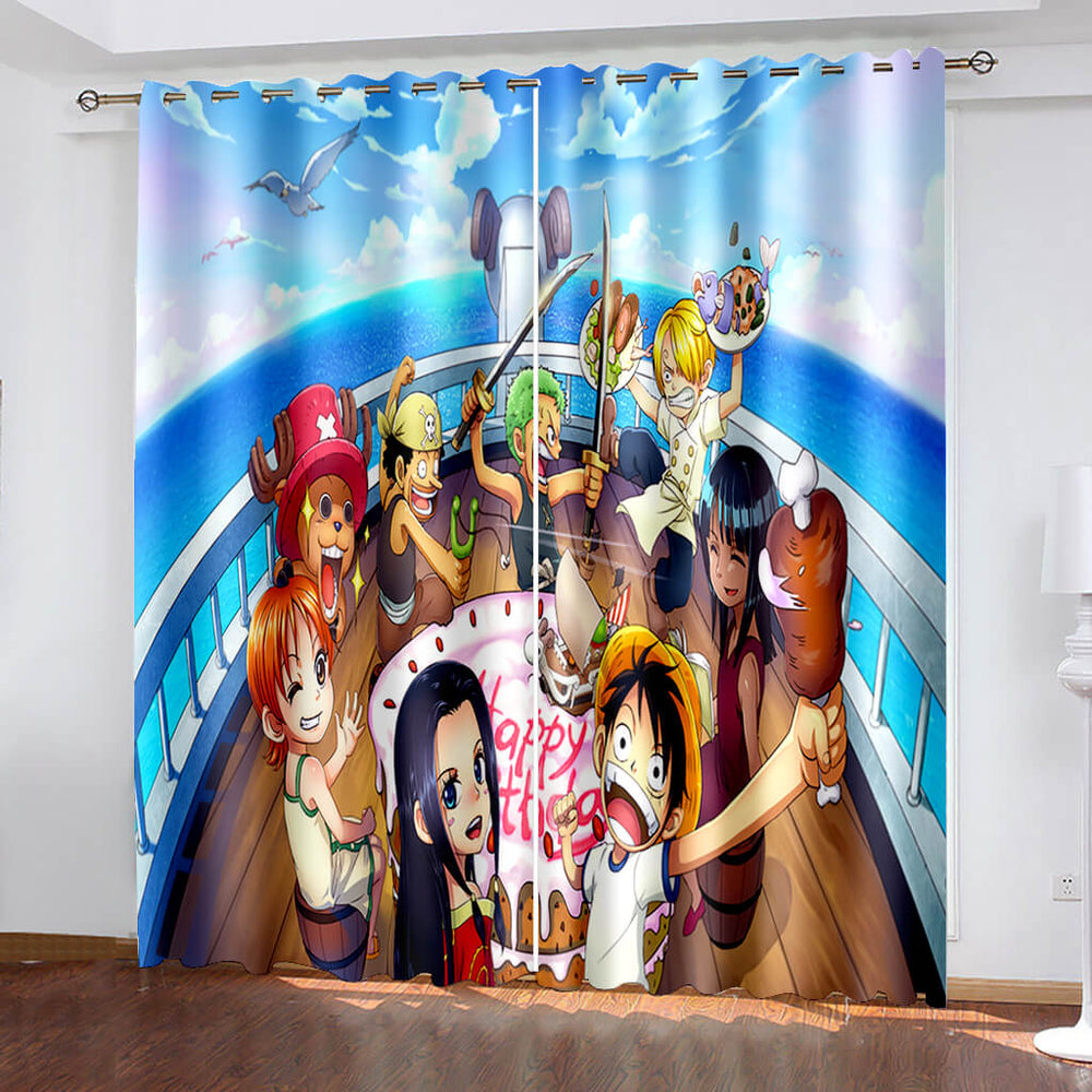ONE PIECE Curtains Blackout Window Drapes (Online Order Only)