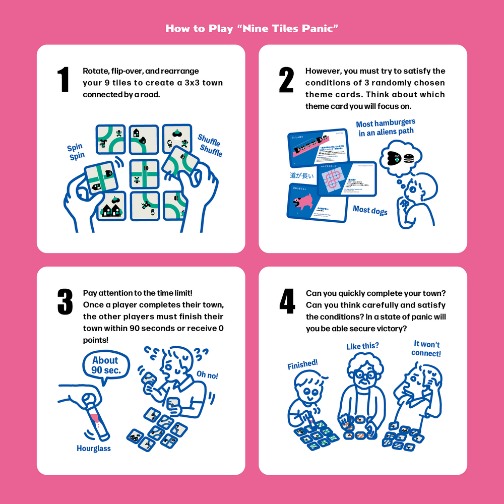 Nine Tiles: Panic (ONLINE ORDER ONLY)