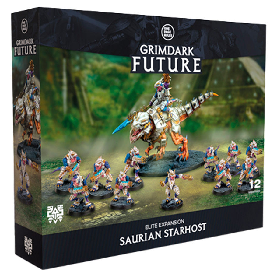 One Page Rules: Grimdark Future - Saurian Starhost Elite Expansion