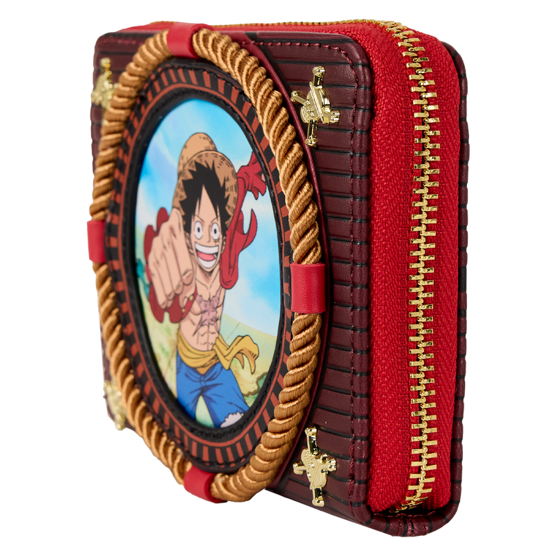 Loungefly One Piece Luffy Zip Around Wallet (Online Order Only)