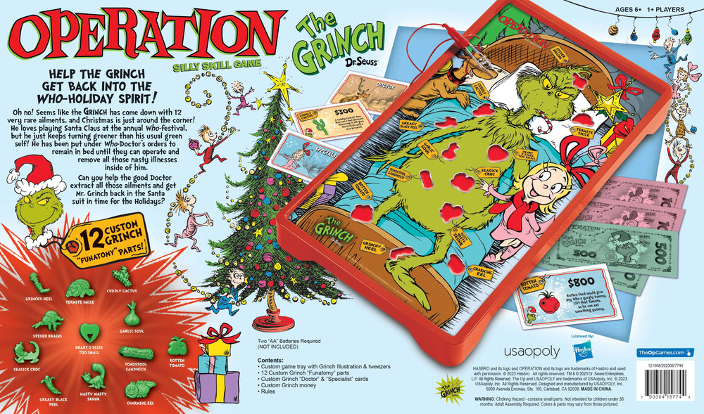 OPERATION: The Grinch (ONLINE ORDER ONLY)