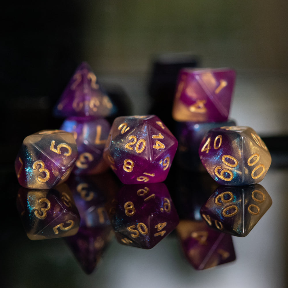 Orion Galaxy Acrylic Dice Set (ONLINE ORDER ONLY)
