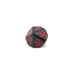 Obsidian Malphite - 7 Piece DnD Dice Set | Acrylic RPG Gaming Dice (ONLINE ORDER ONLY)