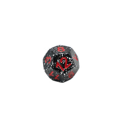 Obsidian Malphite - 7 Piece DnD Dice Set | Acrylic RPG Gaming Dice (ONLINE ORDER ONLY)