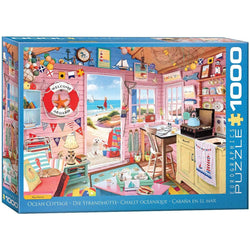 Ocean Cottage 1000 Piece Jigsaw Puzzle Eurographics (ONLINE ORDER ONLY)