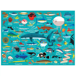 Ocean Life 1000 Piece Jigsaw Puzzle Mudpuppy (ONLINE ORDER ONLY)