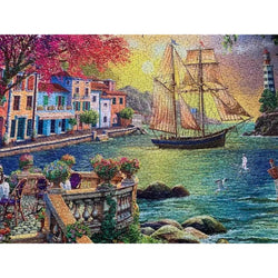 Oceanside Sunset 1000 Piece Jigsaw Puzzle Springbok (ONLINE ORDER ONLY)