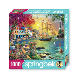 Oceanside Sunset 1000 Piece Jigsaw Puzzle Springbok (ONLINE ORDER ONLY)