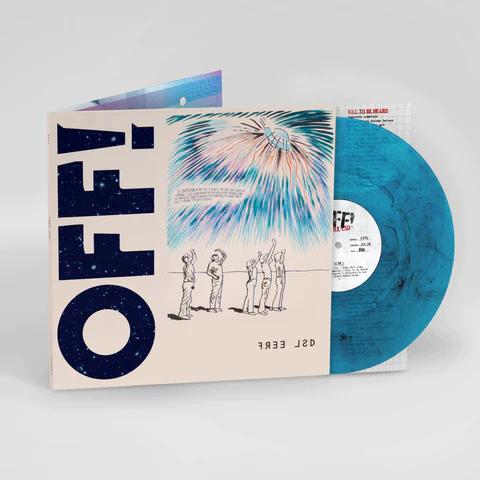 Off! - Free Lsd (Translucent Electric Blue Vinyl) [Vinyl] (ONLINE ORDER ONLY)