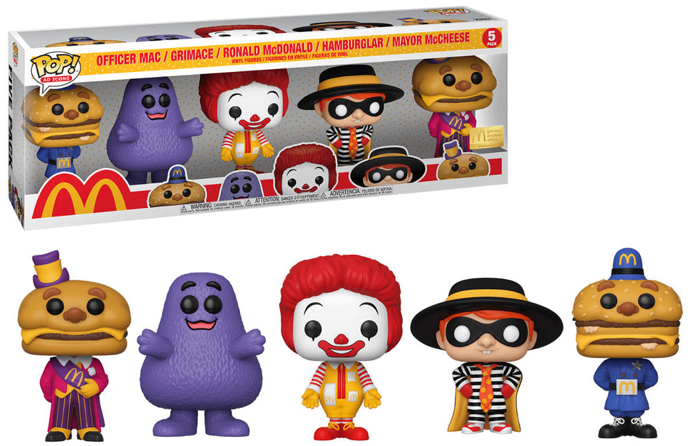 McDonald's (Ad Icons) 5-Pack - Golden Arches Exclusive (Online Order Only)