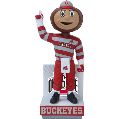 Brutus Buckeye Ohio State Buckeyes Mascot Bobblehead (Presale) (ONLINE ORDER ONLY)