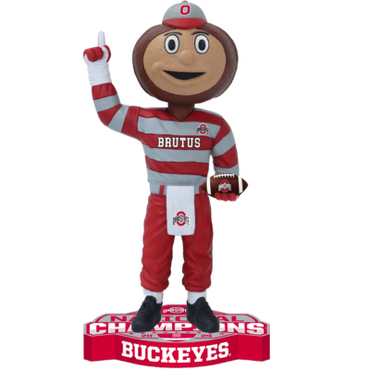 Ohio State Buckeyes 2024 CFP National Champions Bobbleheads (Presale) (ONLINE ORDER ONLY)