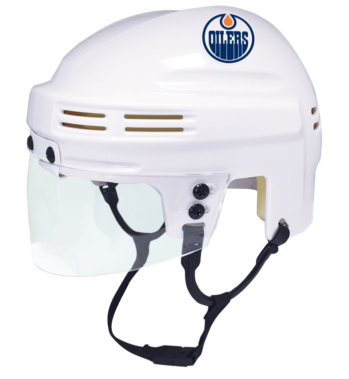 Edmonton Oilers - NHL Collectible Mini Helmet - Picture Inside - FANZ Collectibles (Online Order Only) (ONLINE ORDER ONLY)