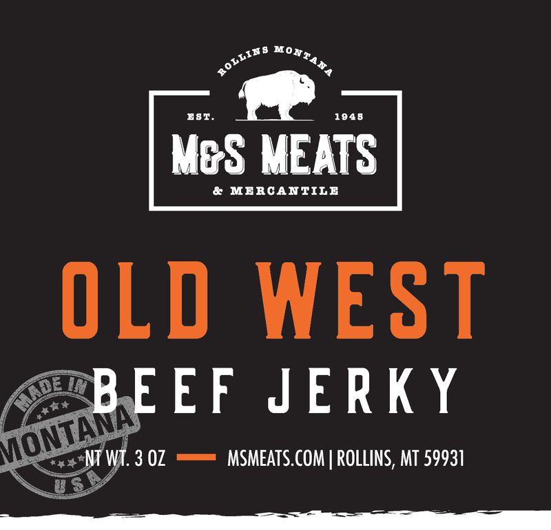 Old West Beef Jerky (ONLINE ORDER ONLY)