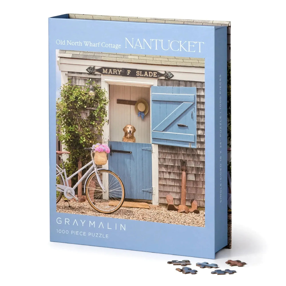 Old Wharf Cottage Nantucket 1000 Piece Jigsaw Puzzle Galison