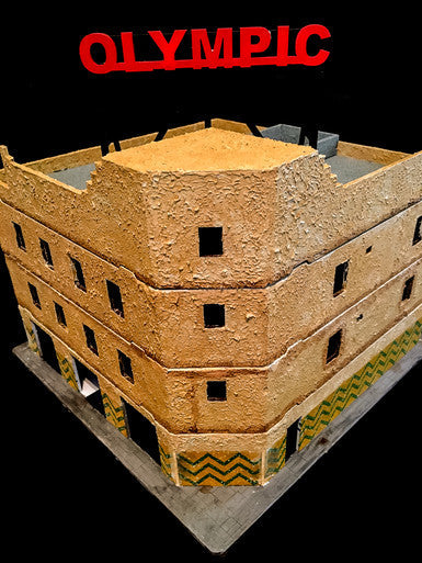 28mm Olympic Hotel from Blackhawk Down - 28MMDF102 (Online Order Only)