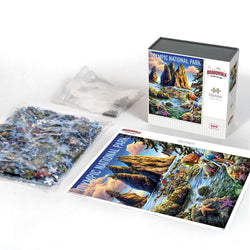 Olympic National Park 500 Piece Jigsaw Puzzle Boardwalk (ONLINE ORDER ONLY)