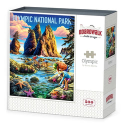 Olympic National Park 500 Piece Jigsaw Puzzle Boardwalk (ONLINE ORDER ONLY)